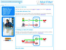 Tablet Screenshot of mail-filter.com